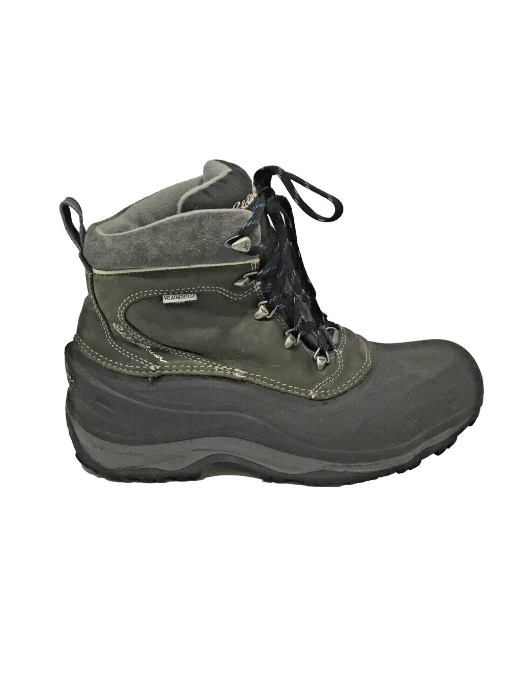 EDDIE BAUER Winter Lace Up Thermafill Weatheredge Boots Mens size 10
